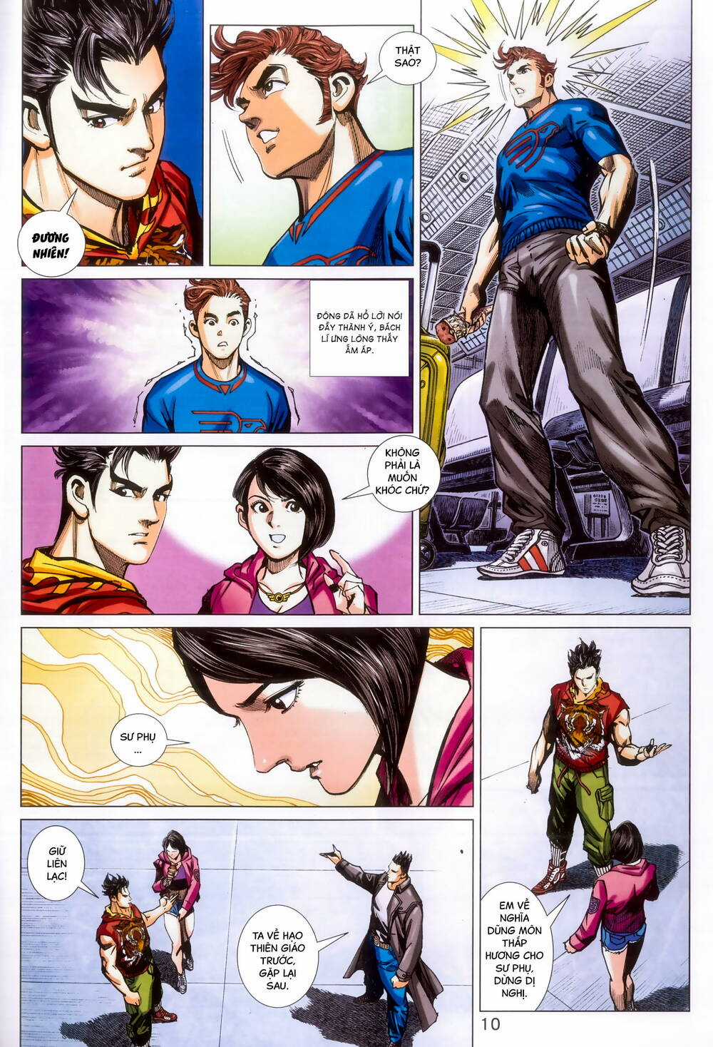 Long Hổ 5 Thế 3 Thế Cừu Chapter 86 trang 9