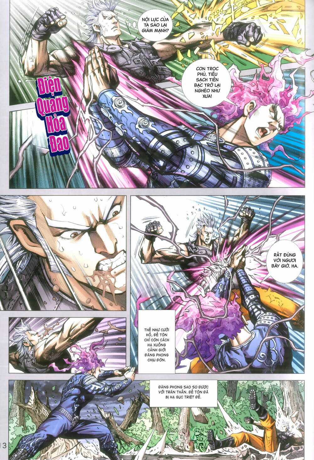 Long Hổ 5 Thế 3 Thế Cừu Chapter 87 trang 12