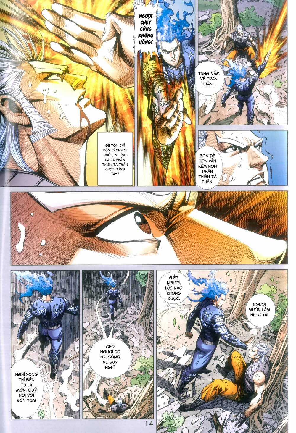 Long Hổ 5 Thế 3 Thế Cừu Chapter 87 trang 13