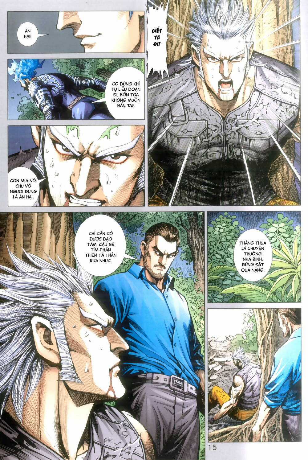 Long Hổ 5 Thế 3 Thế Cừu Chapter 87 trang 14