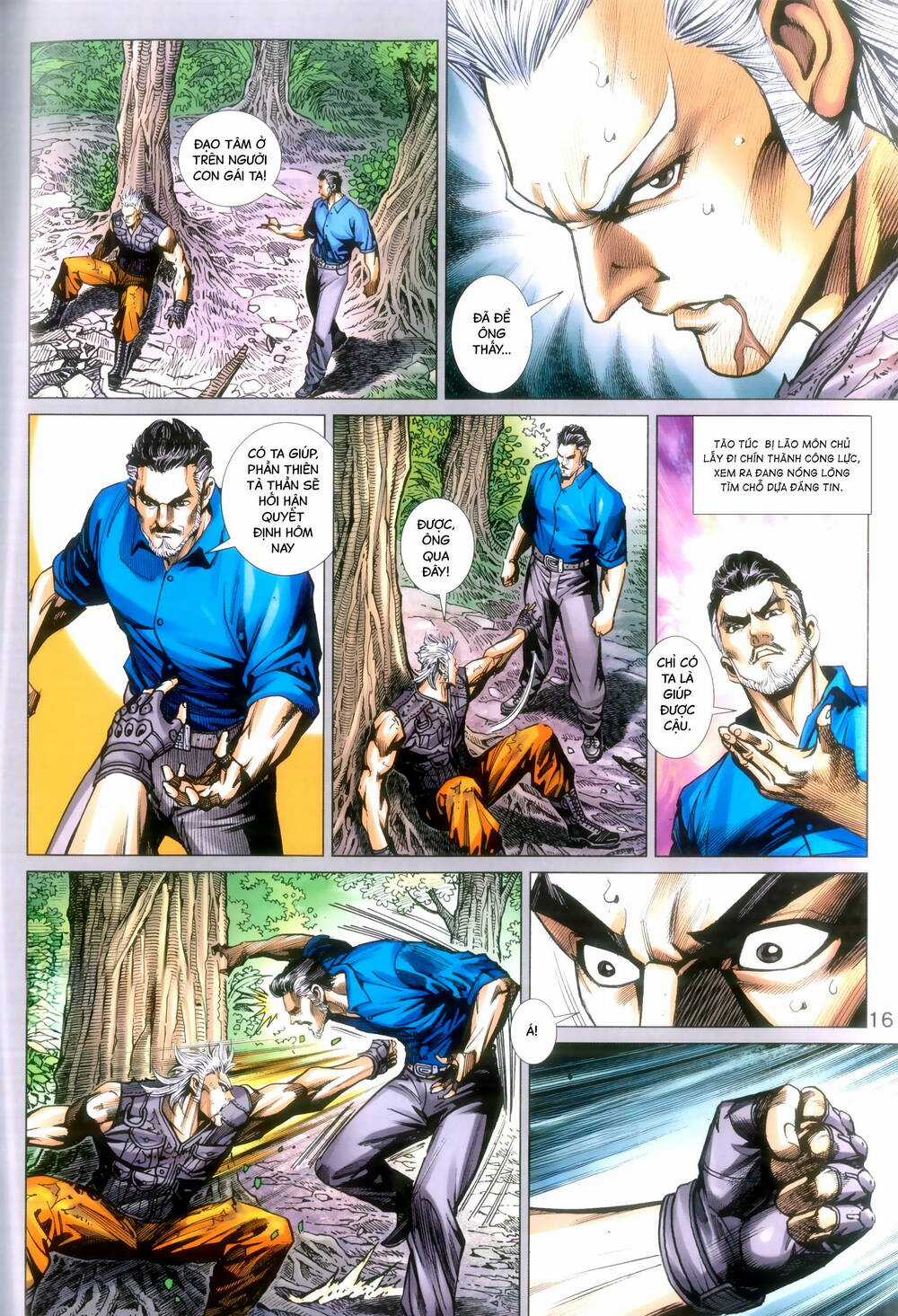 Long Hổ 5 Thế 3 Thế Cừu Chapter 87 trang 15