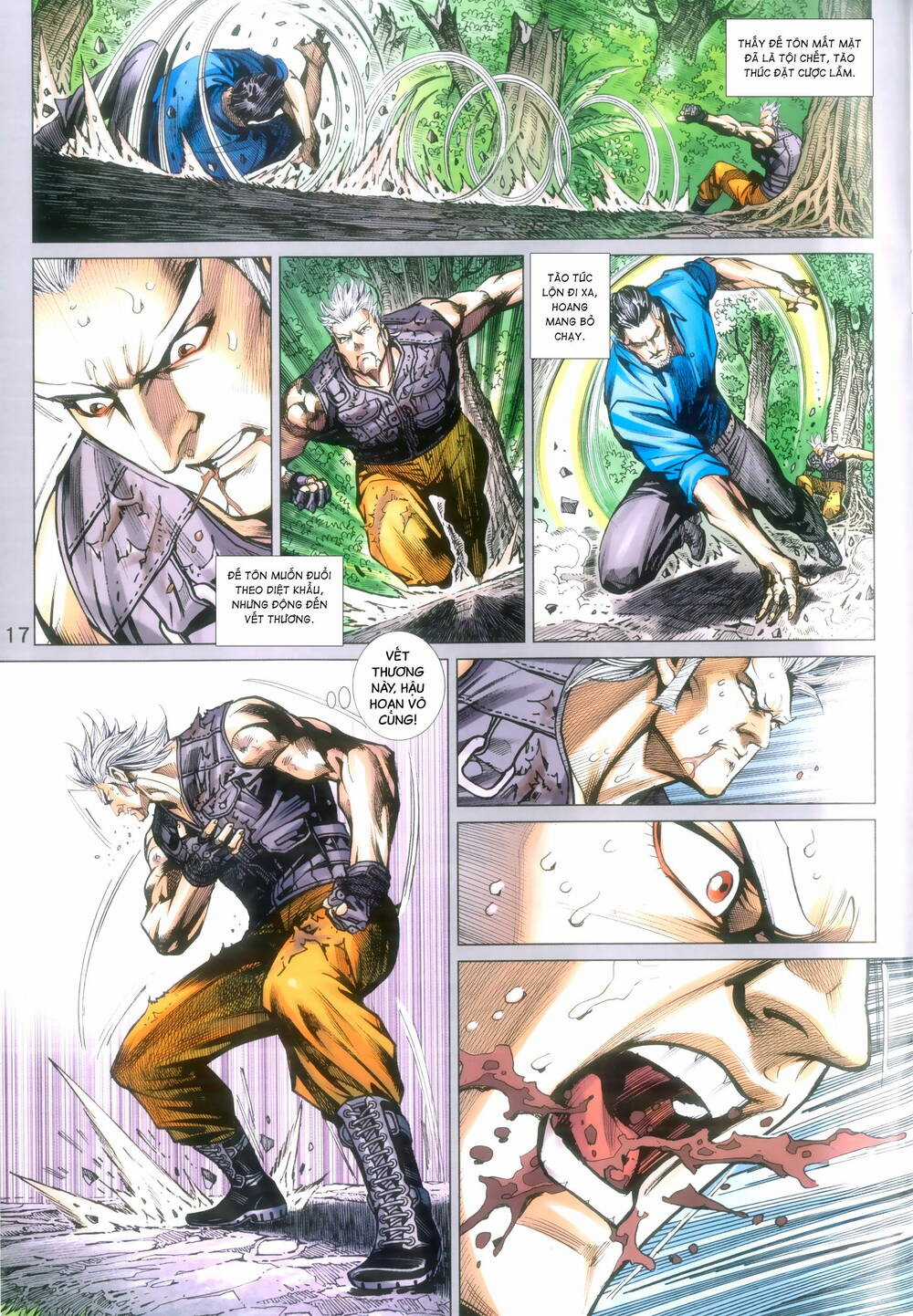 Long Hổ 5 Thế 3 Thế Cừu Chapter 87 trang 16