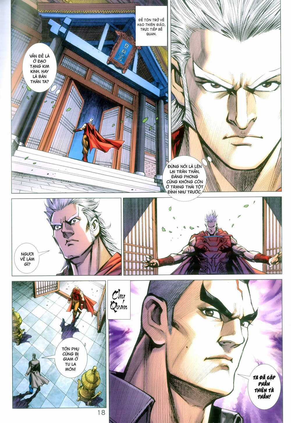 Long Hổ 5 Thế 3 Thế Cừu Chapter 87 trang 17