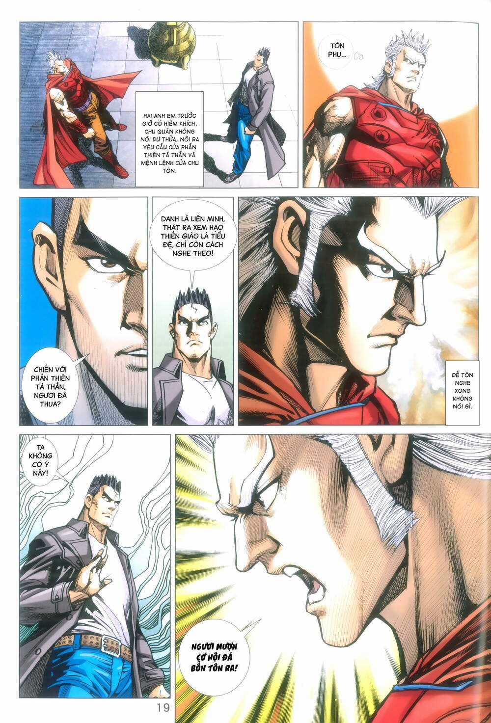 Long Hổ 5 Thế 3 Thế Cừu Chapter 87 trang 18