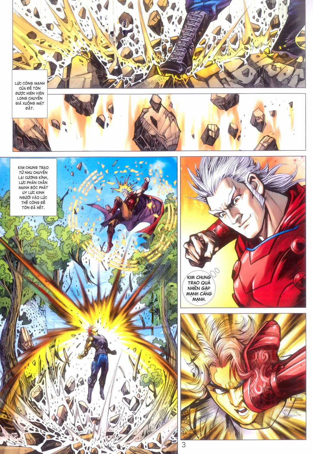 Long Hổ 5 Thế 3 Thế Cừu Chapter 87 trang 2