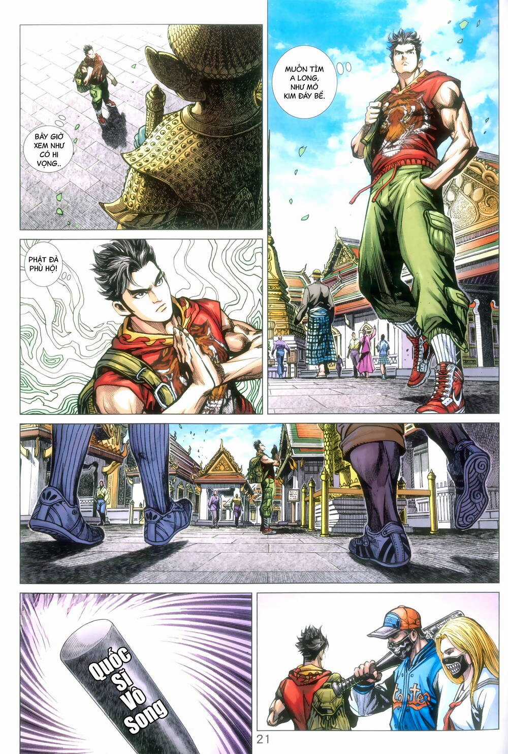 Long Hổ 5 Thế 3 Thế Cừu Chapter 87 trang 20