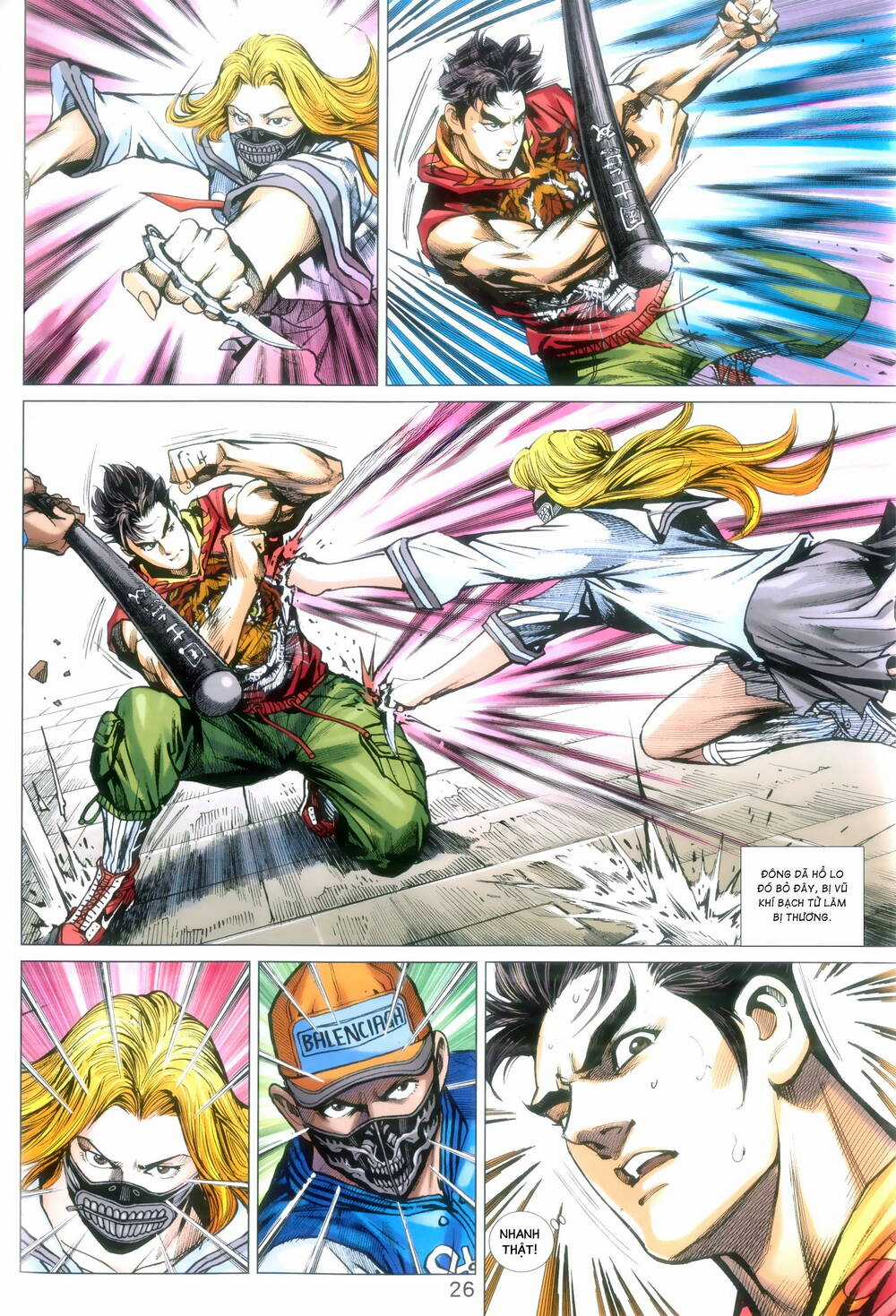 Long Hổ 5 Thế 3 Thế Cừu Chapter 87 trang 25