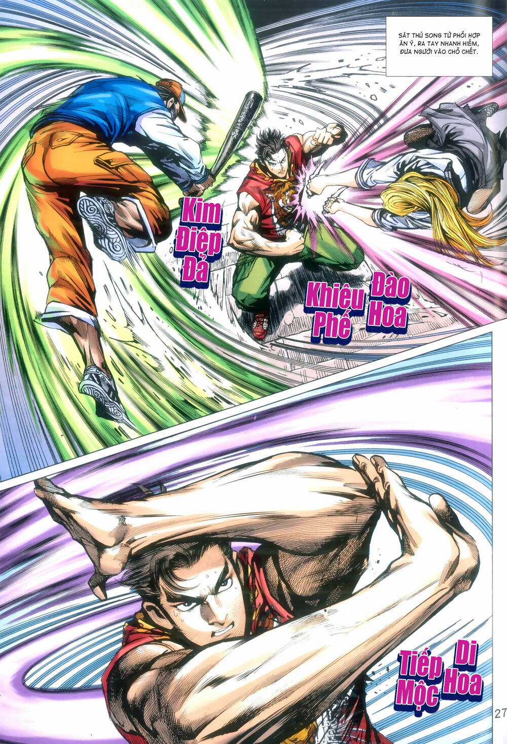 Long Hổ 5 Thế 3 Thế Cừu Chapter 87 trang 26