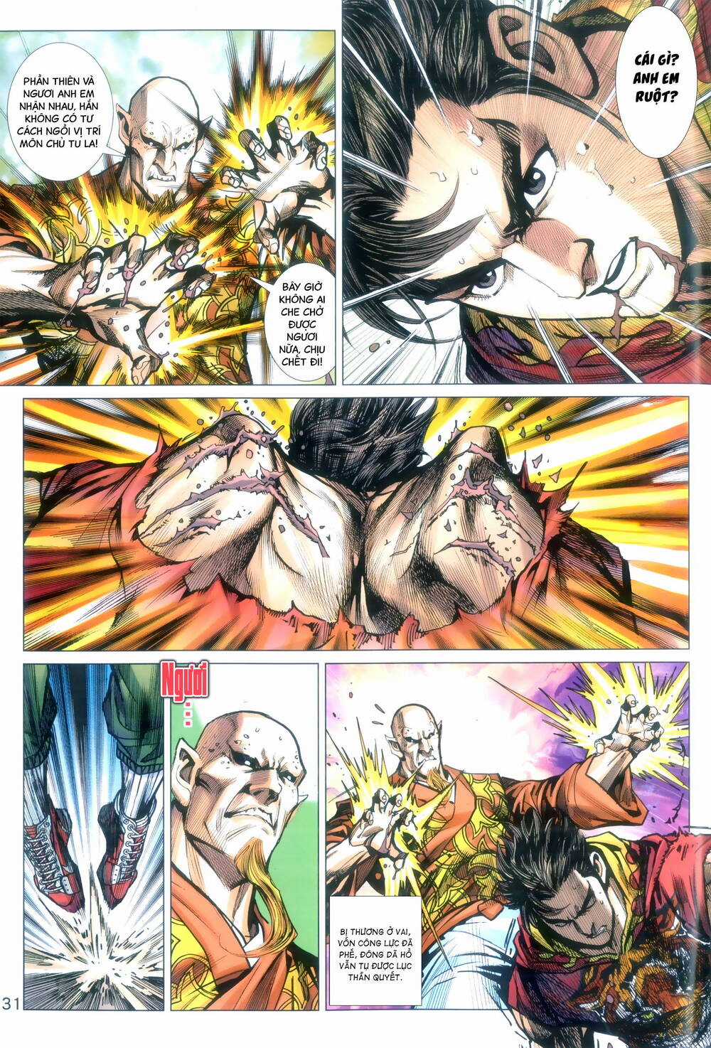 Long Hổ 5 Thế 3 Thế Cừu Chapter 87 trang 30