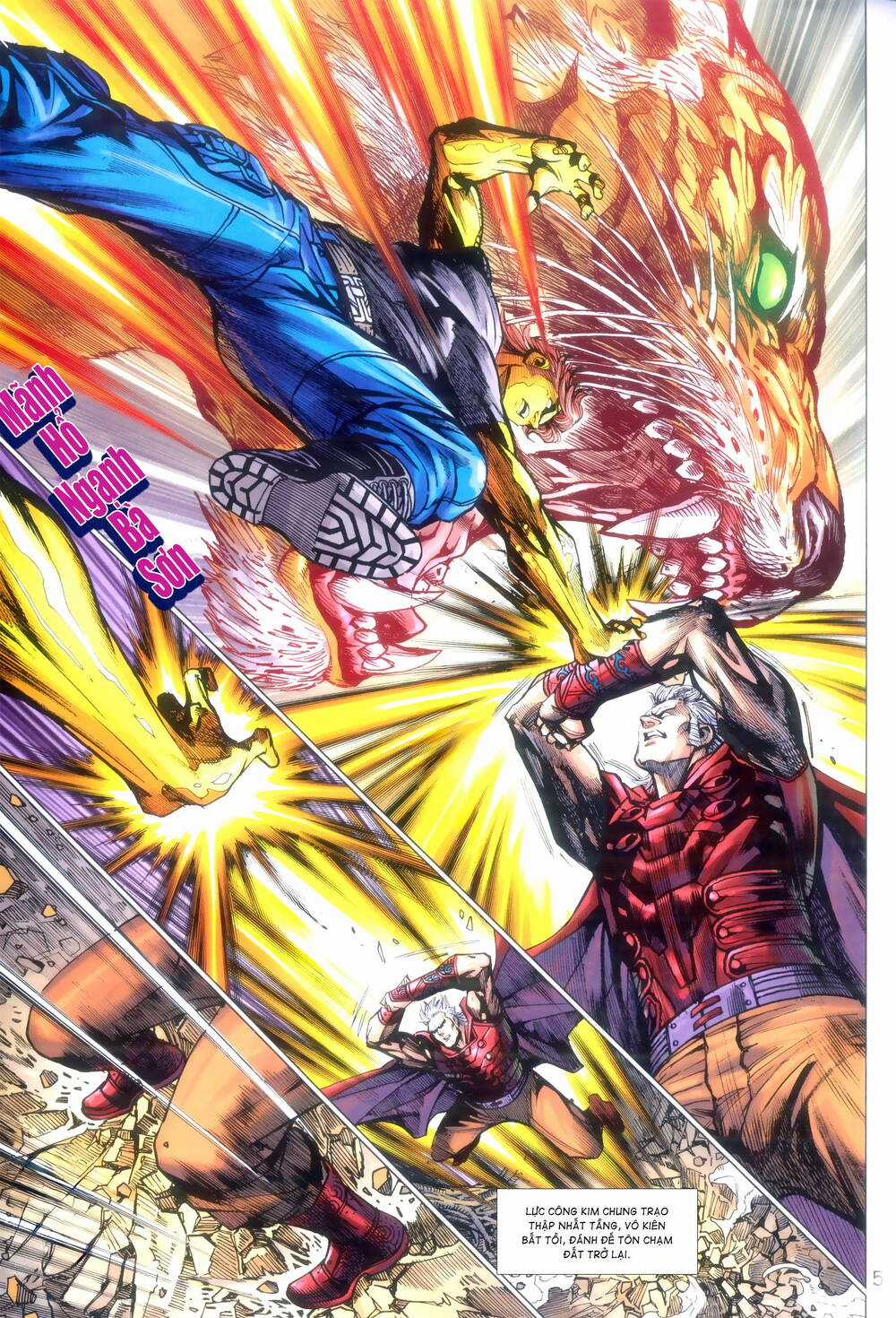 Long Hổ 5 Thế 3 Thế Cừu Chapter 87 trang 4