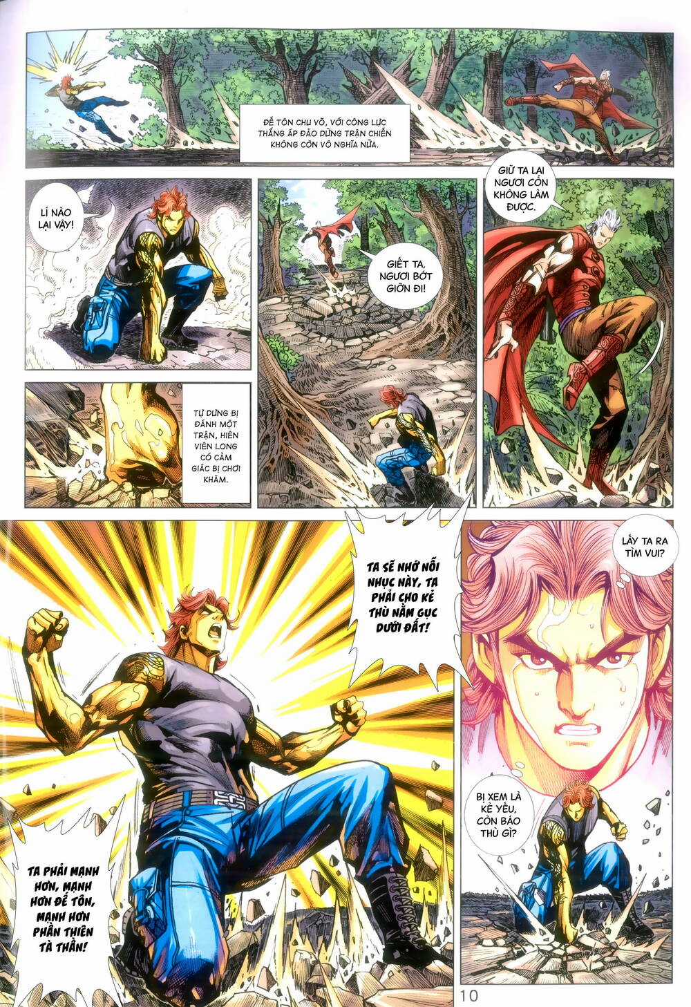 Long Hổ 5 Thế 3 Thế Cừu Chapter 87 trang 9