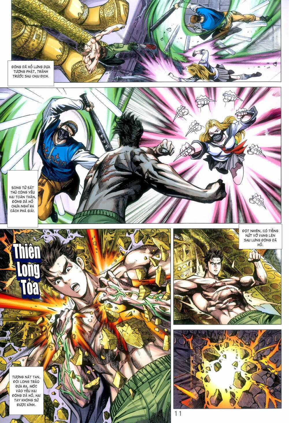 Long Hổ 5 Thế 3 Thế Cừu Chapter 88 trang 10