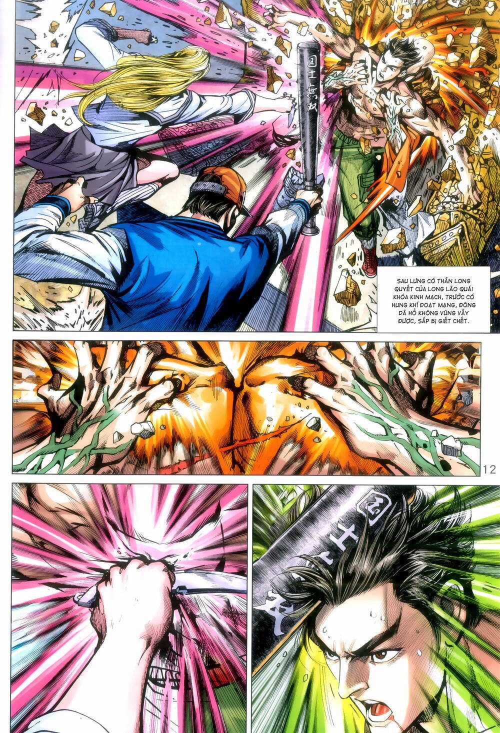 Long Hổ 5 Thế 3 Thế Cừu Chapter 88 trang 11