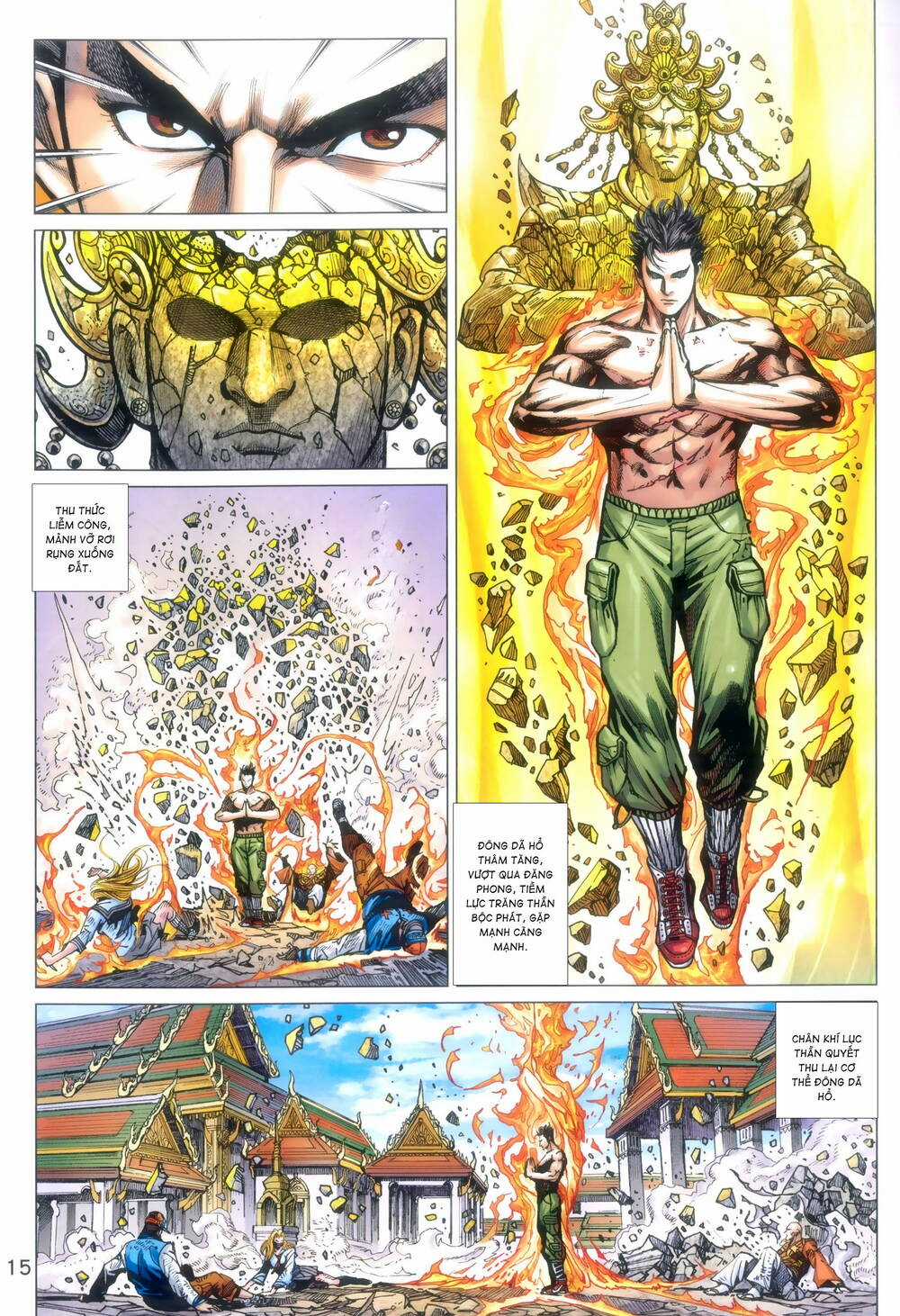 Long Hổ 5 Thế 3 Thế Cừu Chapter 88 trang 14