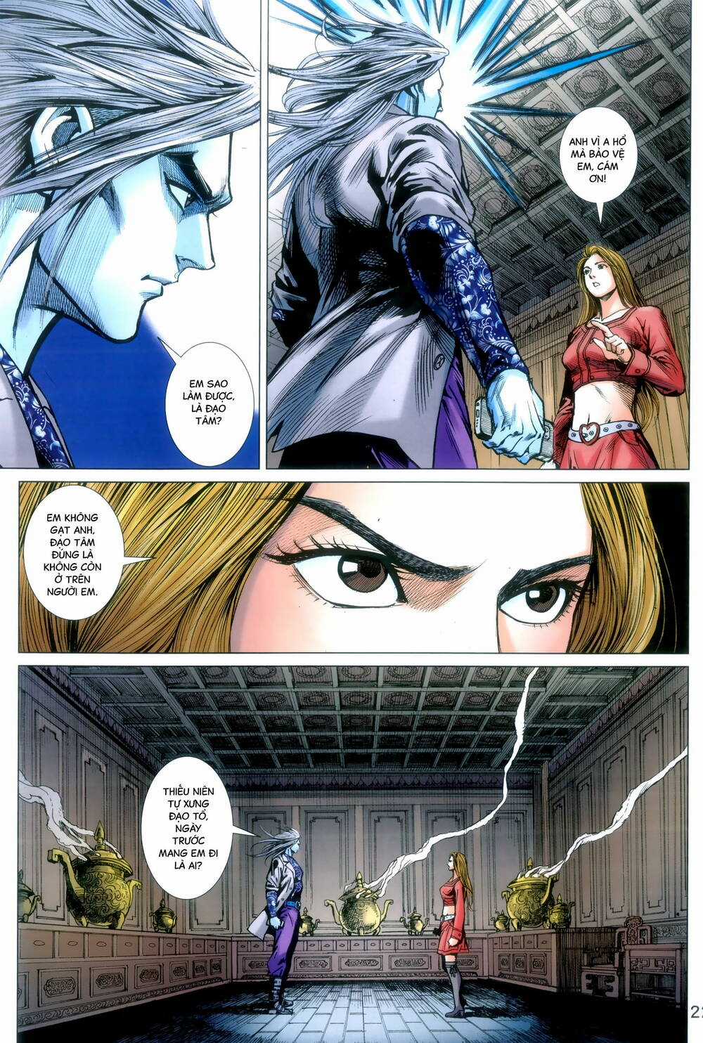 Long Hổ 5 Thế 3 Thế Cừu Chapter 88 trang 21