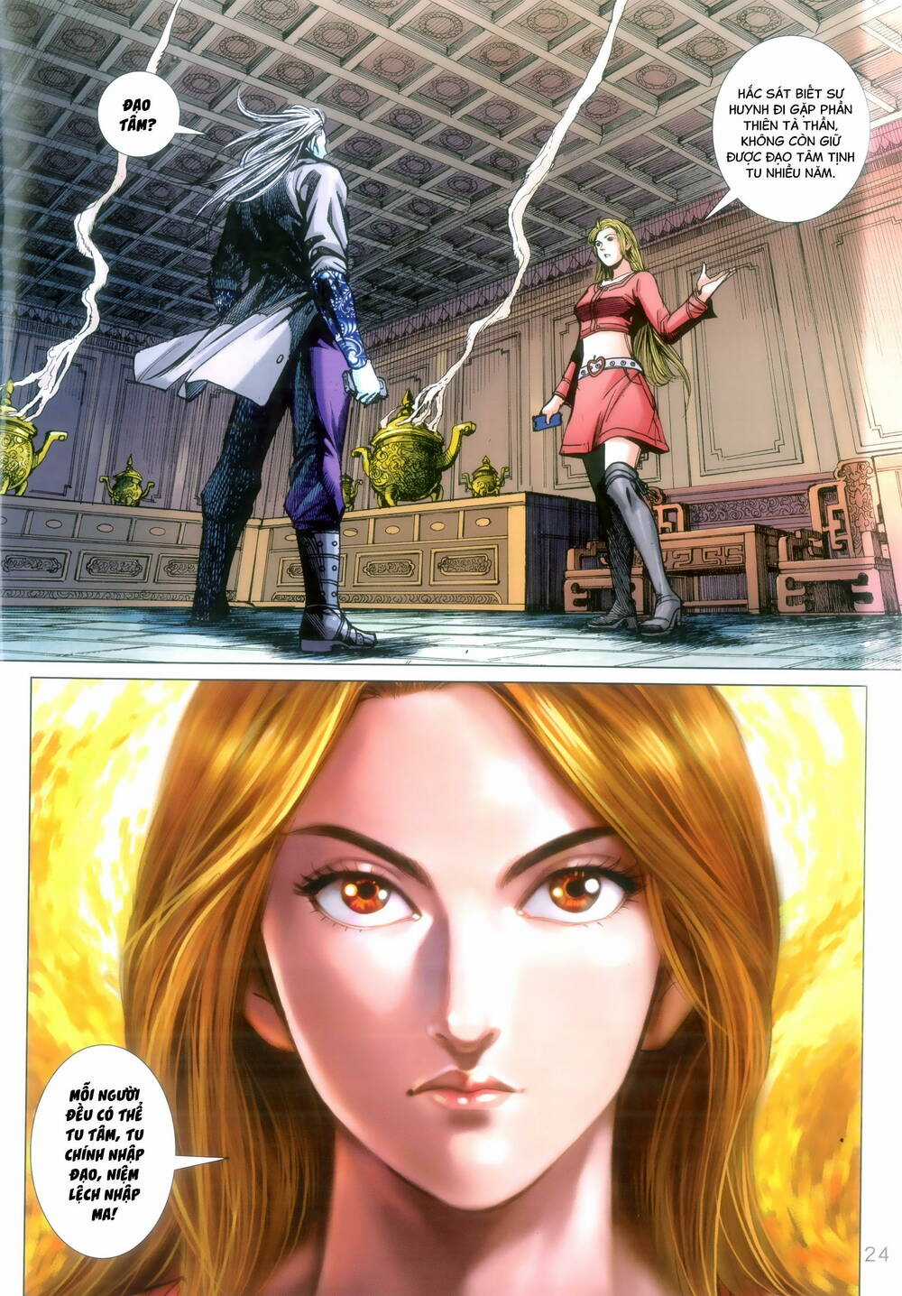 Long Hổ 5 Thế 3 Thế Cừu Chapter 88 trang 23