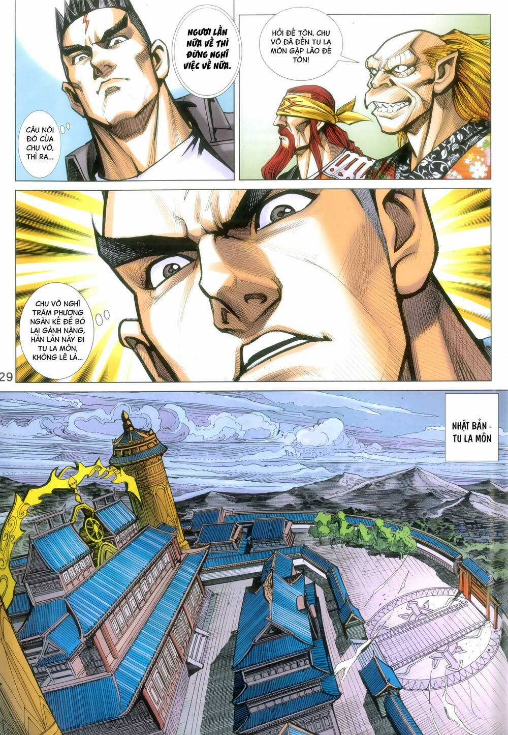 Long Hổ 5 Thế 3 Thế Cừu Chapter 88 trang 28