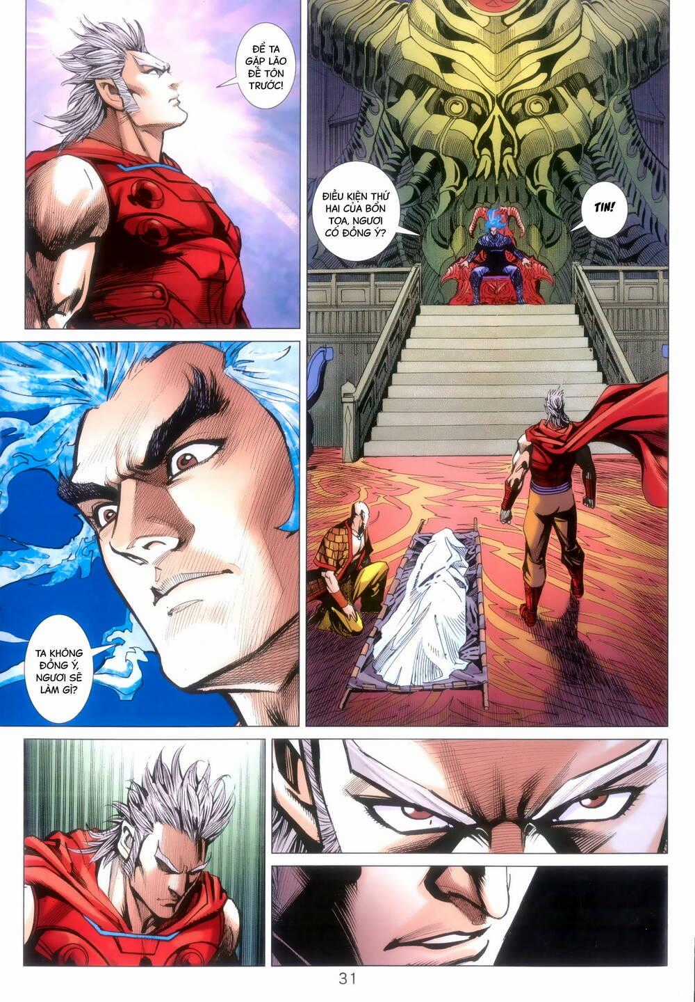 Long Hổ 5 Thế 3 Thế Cừu Chapter 88 trang 30