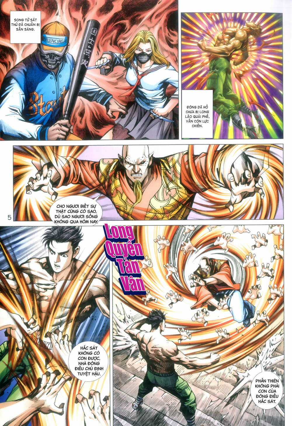 Long Hổ 5 Thế 3 Thế Cừu Chapter 88 trang 4