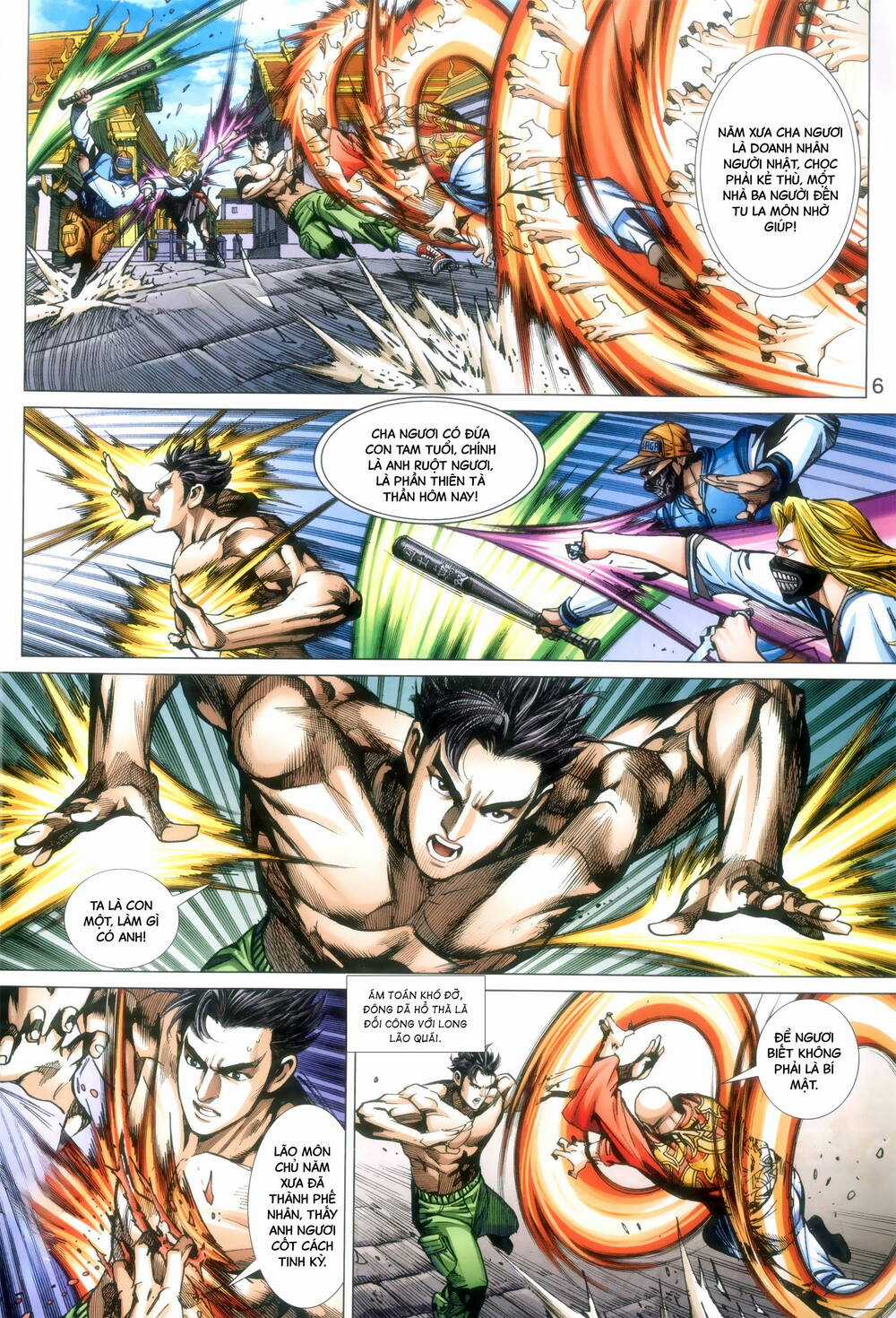 Long Hổ 5 Thế 3 Thế Cừu Chapter 88 trang 5