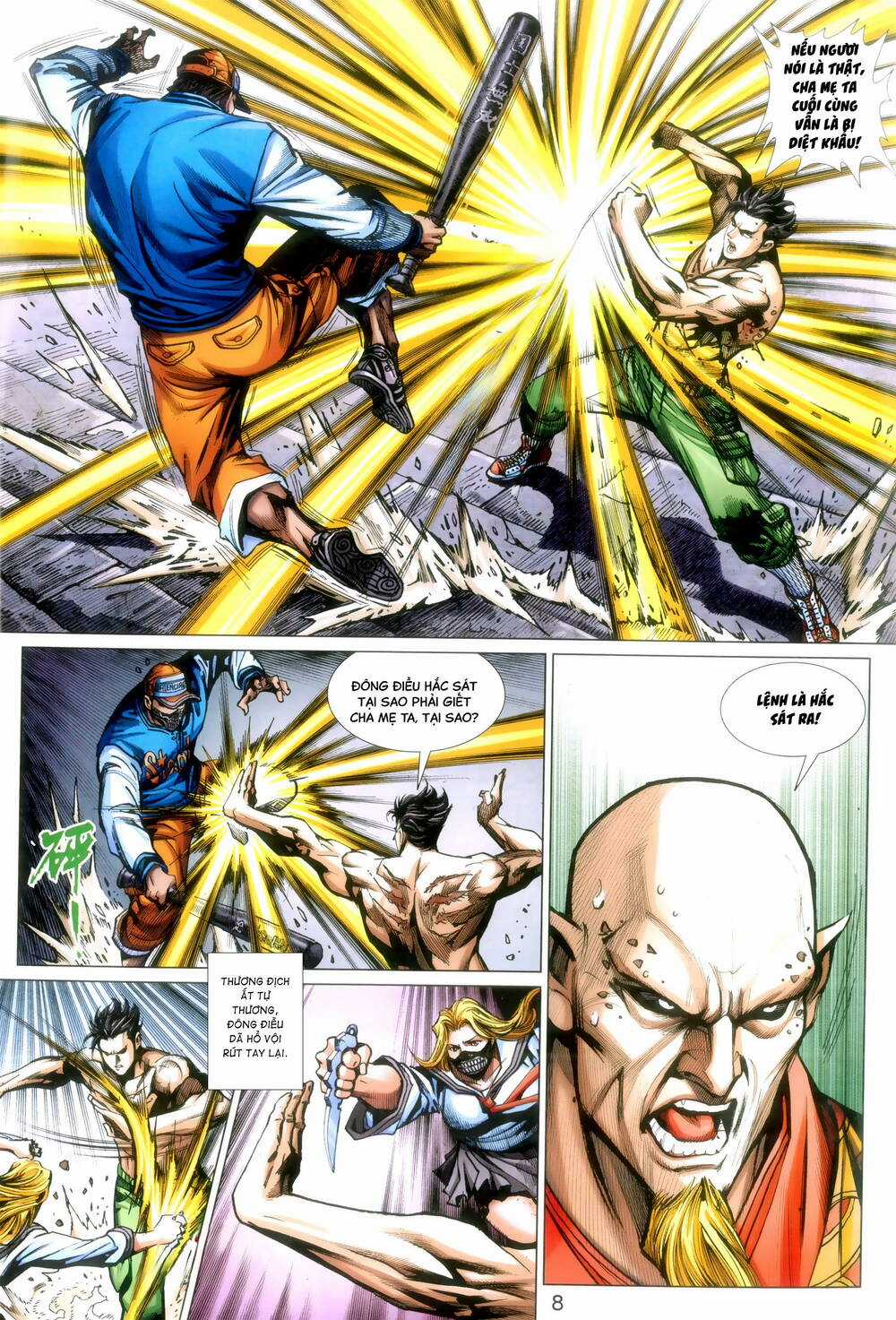 Long Hổ 5 Thế 3 Thế Cừu Chapter 88 trang 7