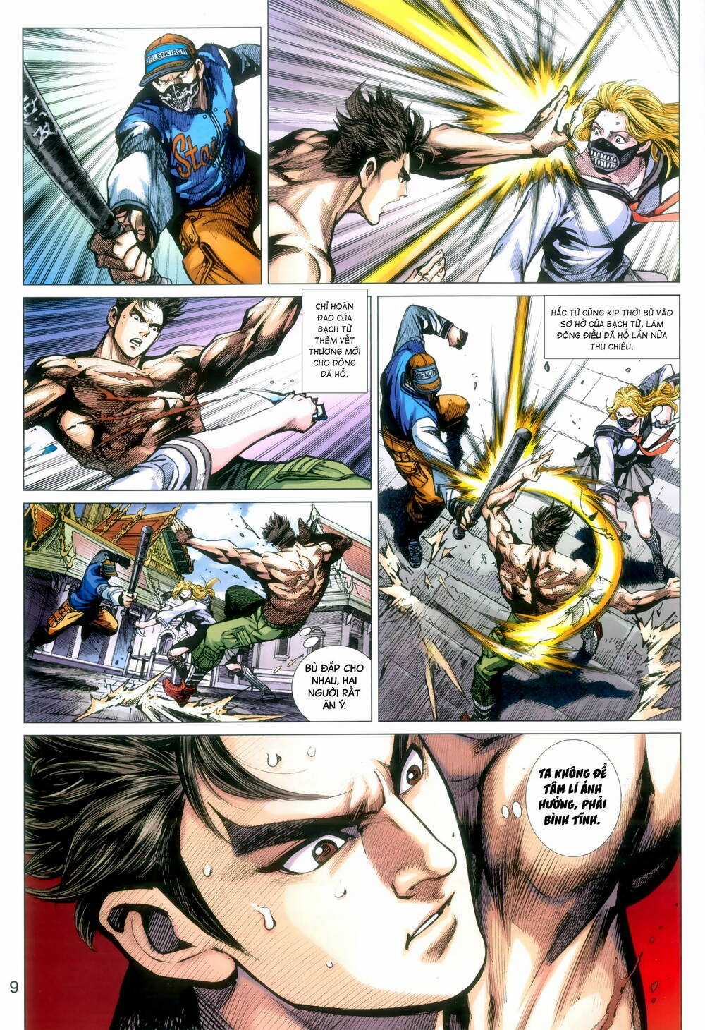 Long Hổ 5 Thế 3 Thế Cừu Chapter 88 trang 8