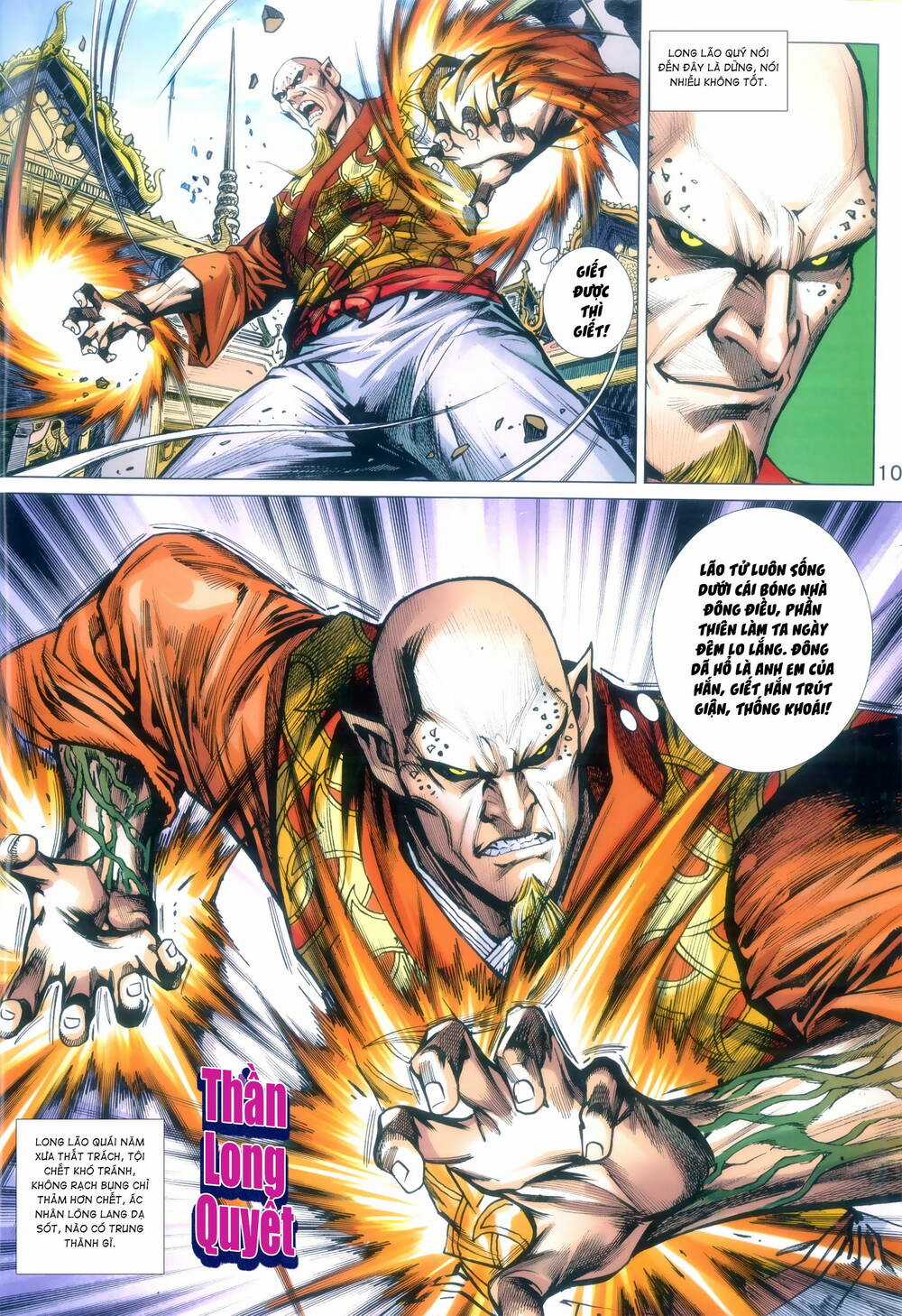 Long Hổ 5 Thế 3 Thế Cừu Chapter 88 trang 9