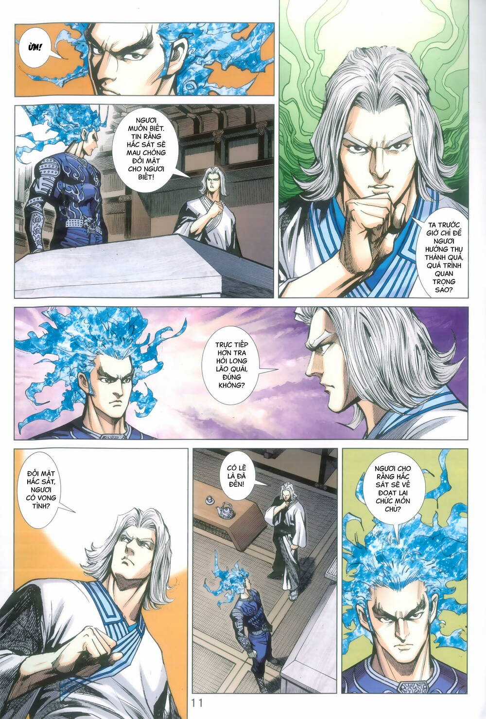 Long Hổ 5 Thế 3 Thế Cừu Chapter 89 trang 10