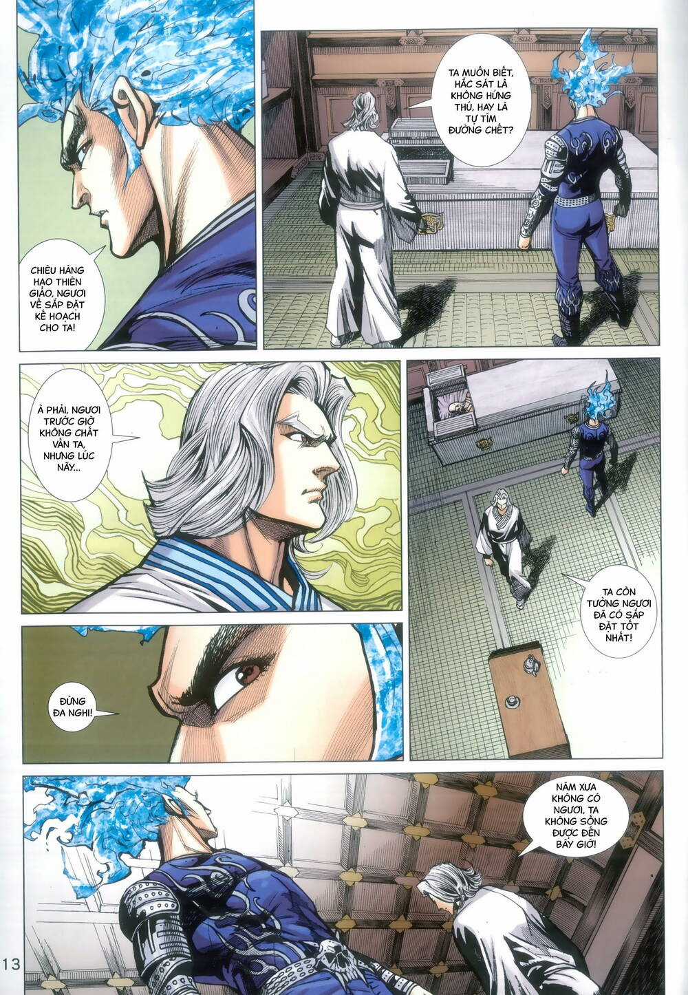 Long Hổ 5 Thế 3 Thế Cừu Chapter 89 trang 12