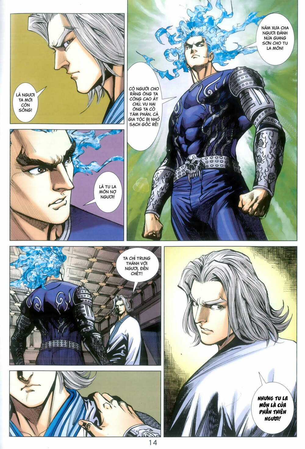 Long Hổ 5 Thế 3 Thế Cừu Chapter 89 trang 13