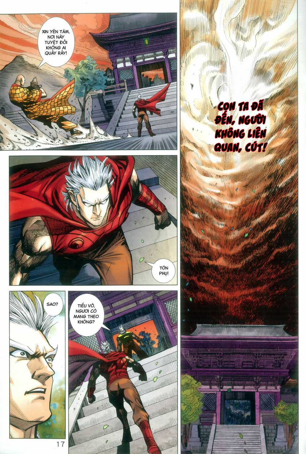 Long Hổ 5 Thế 3 Thế Cừu Chapter 89 trang 16