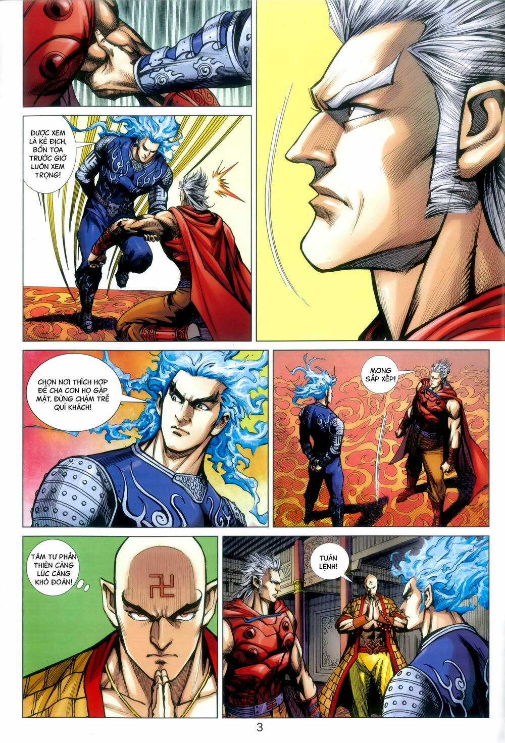 Long Hổ 5 Thế 3 Thế Cừu Chapter 89 trang 2