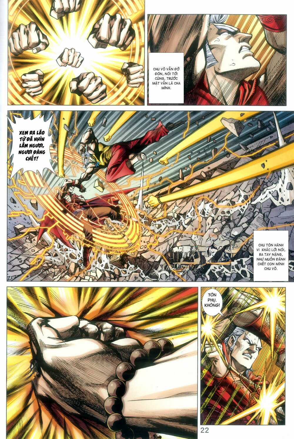 Long Hổ 5 Thế 3 Thế Cừu Chapter 89 trang 21