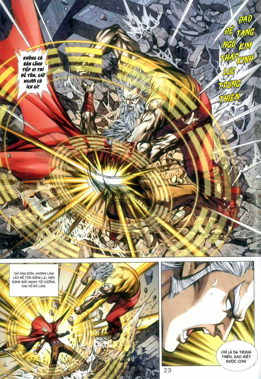 Long Hổ 5 Thế 3 Thế Cừu Chapter 89 trang 22