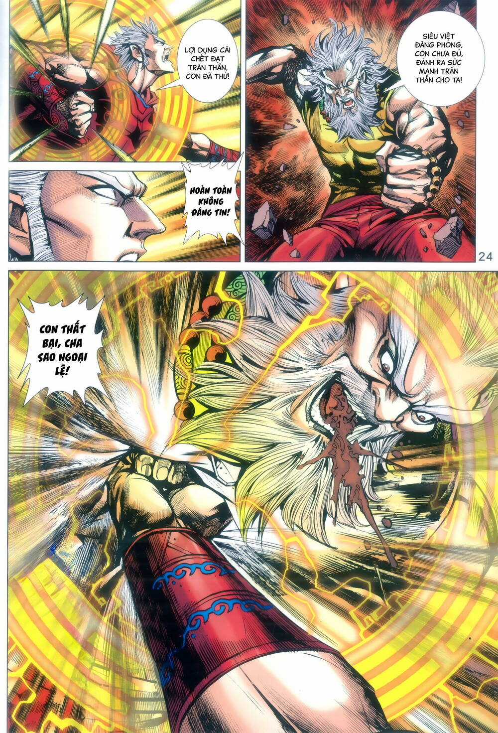 Long Hổ 5 Thế 3 Thế Cừu Chapter 89 trang 23