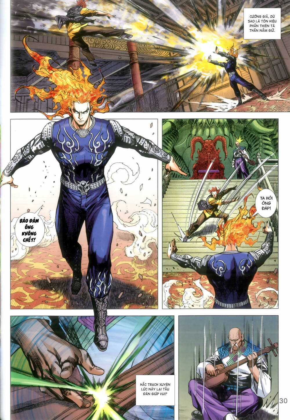 Long Hổ 5 Thế 3 Thế Cừu Chapter 89 trang 29