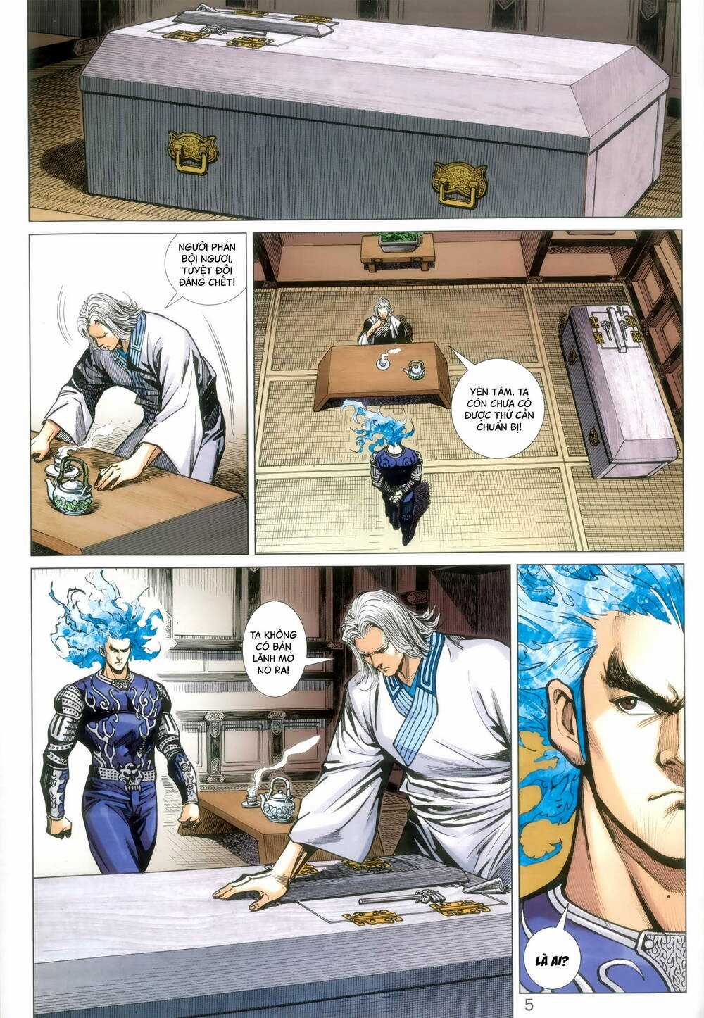 Long Hổ 5 Thế 3 Thế Cừu Chapter 89 trang 4