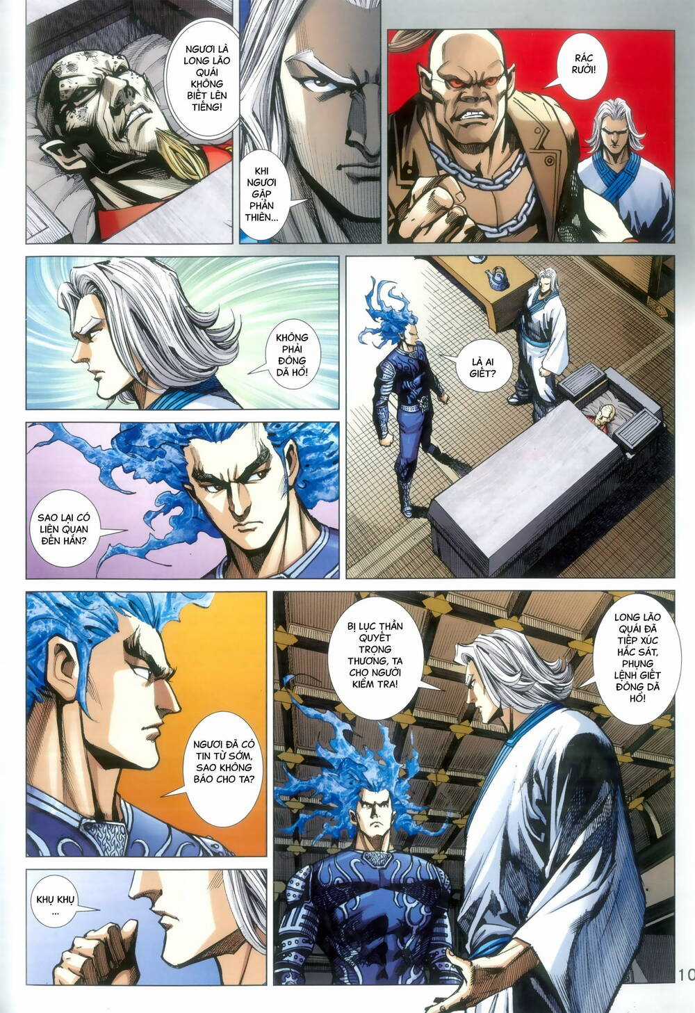 Long Hổ 5 Thế 3 Thế Cừu Chapter 89 trang 9