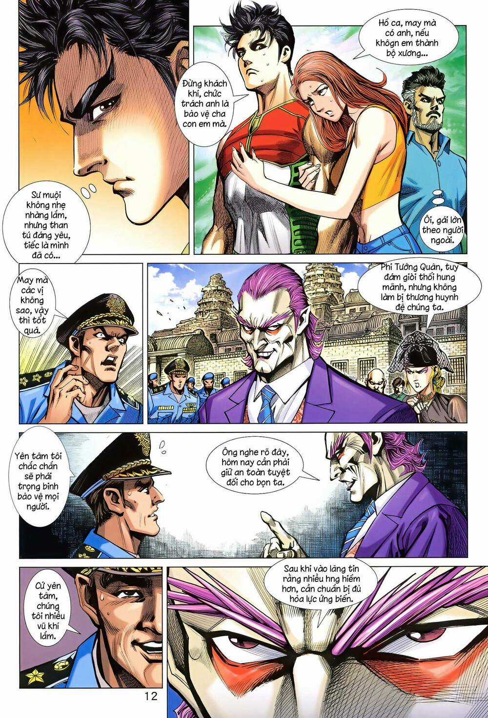 Long Hổ 5 Thế 3 Thế Cừu Chapter 9 trang 10