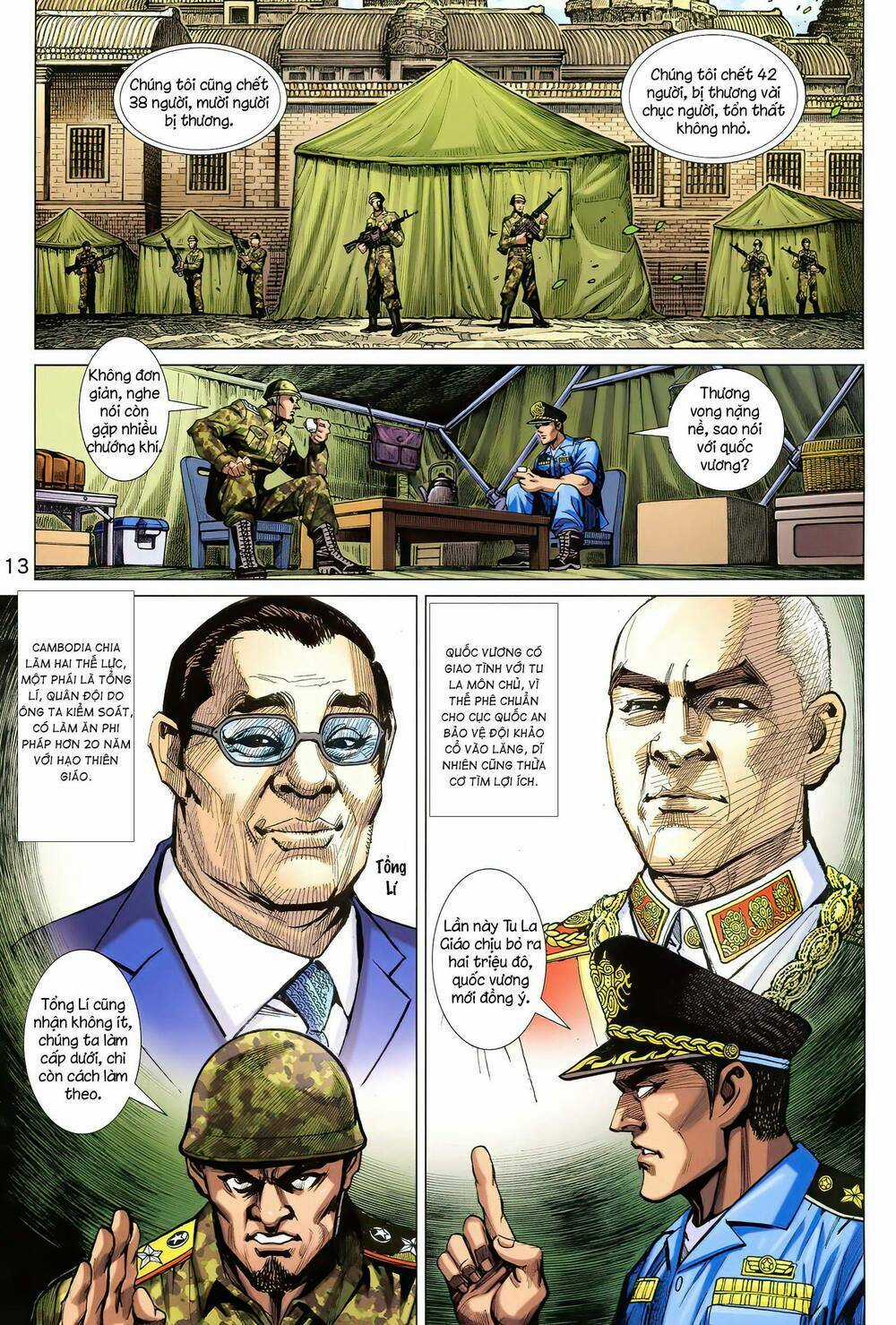 Long Hổ 5 Thế 3 Thế Cừu Chapter 9 trang 11