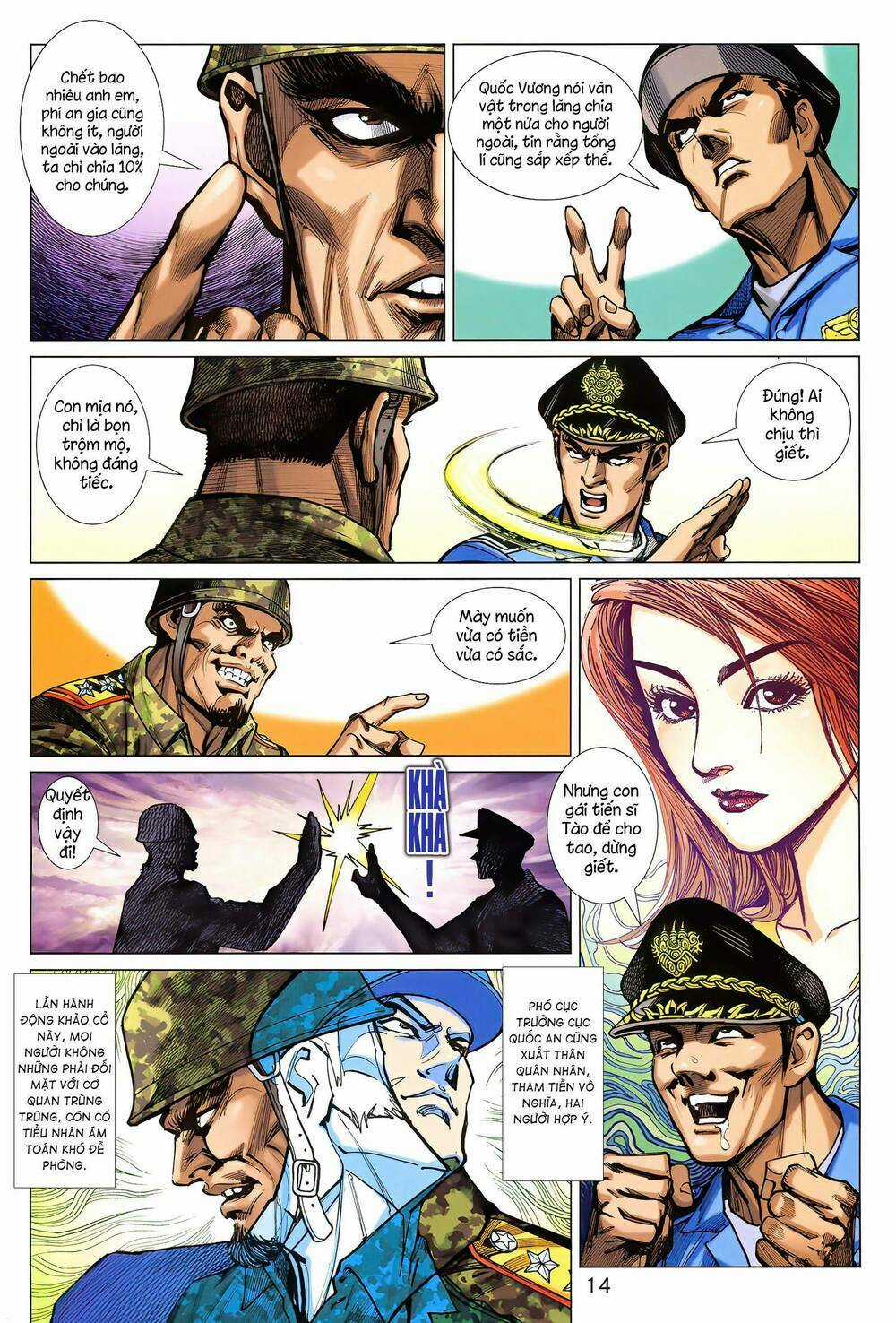 Long Hổ 5 Thế 3 Thế Cừu Chapter 9 trang 12