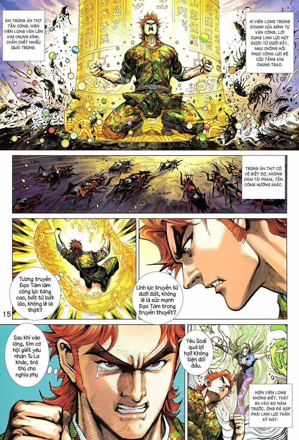 Long Hổ 5 Thế 3 Thế Cừu Chapter 9 trang 13