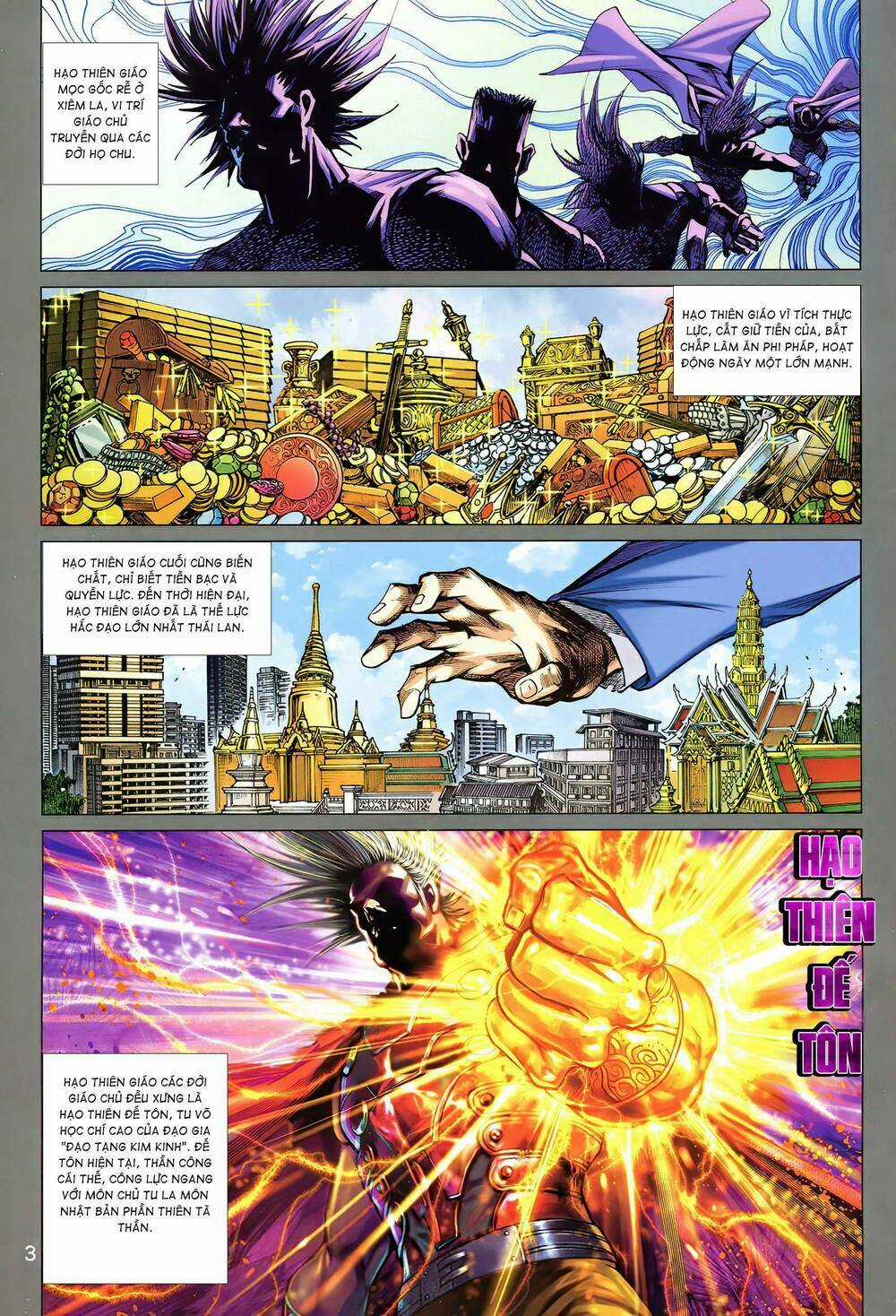 Long Hổ 5 Thế 3 Thế Cừu Chapter 9 trang 2