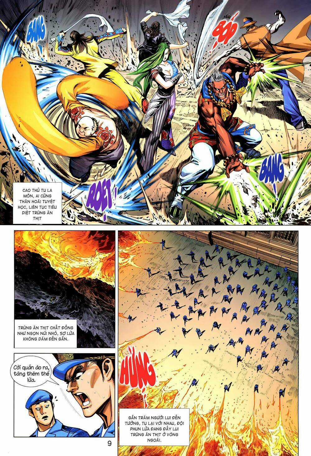 Long Hổ 5 Thế 3 Thế Cừu Chapter 9 trang 7