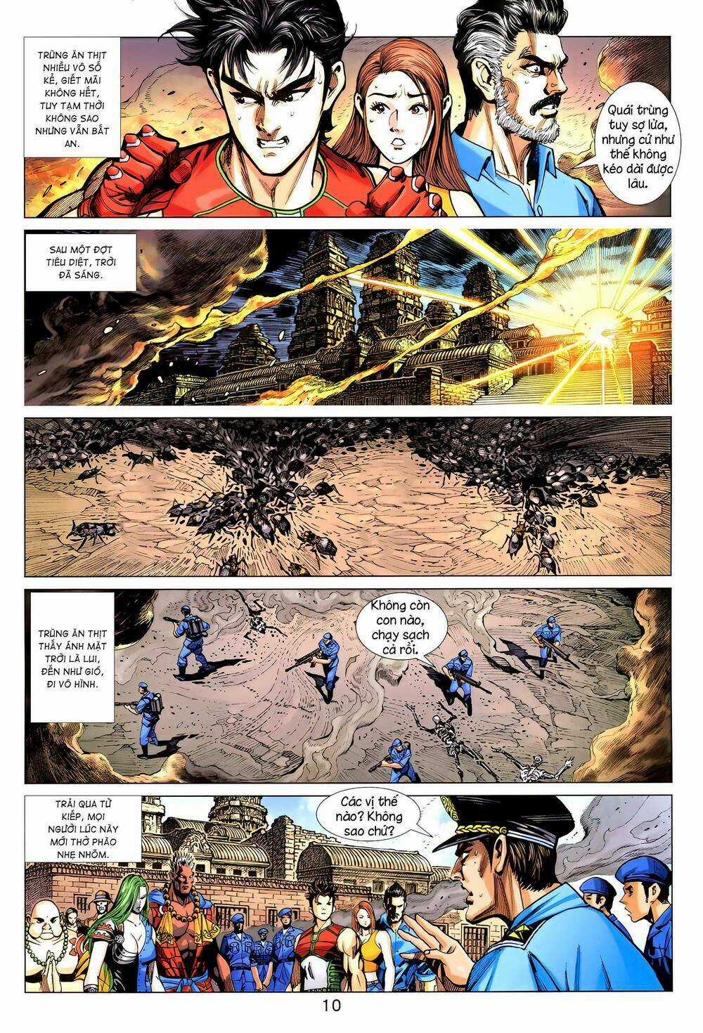 Long Hổ 5 Thế 3 Thế Cừu Chapter 9 trang 8