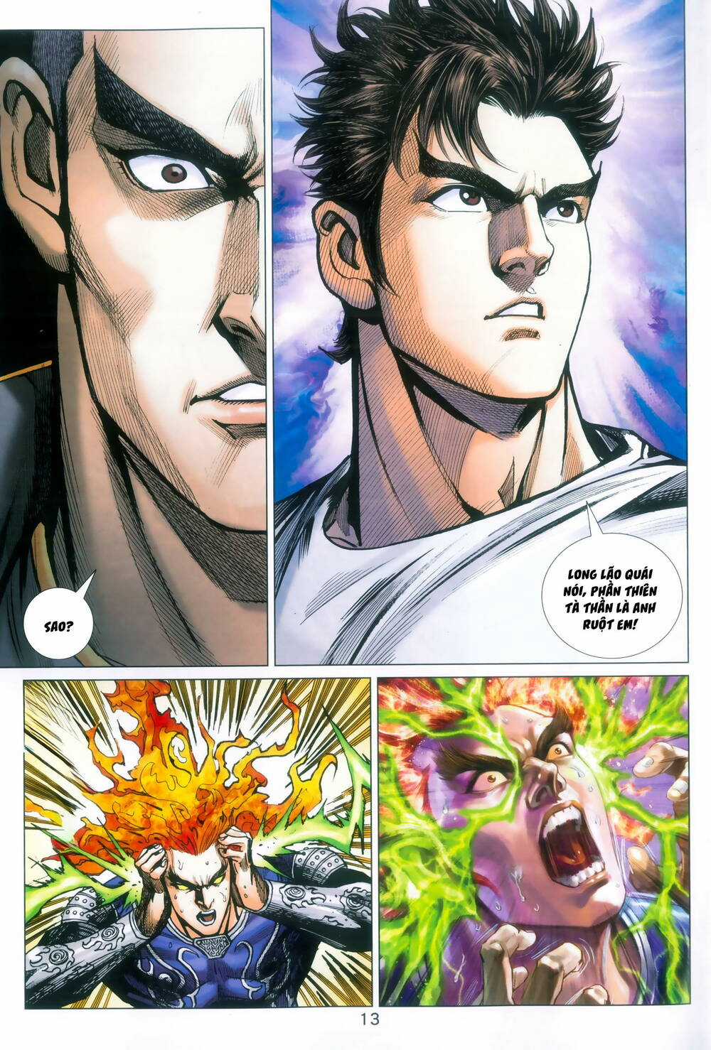 Long Hổ 5 Thế 3 Thế Cừu Chapter 90 trang 12