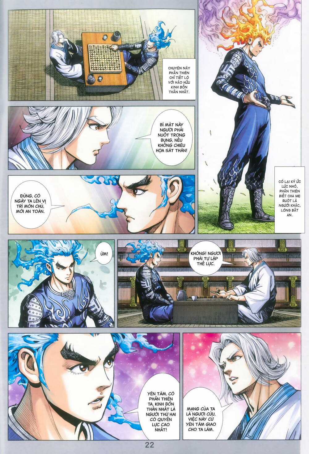 Long Hổ 5 Thế 3 Thế Cừu Chapter 90 trang 21