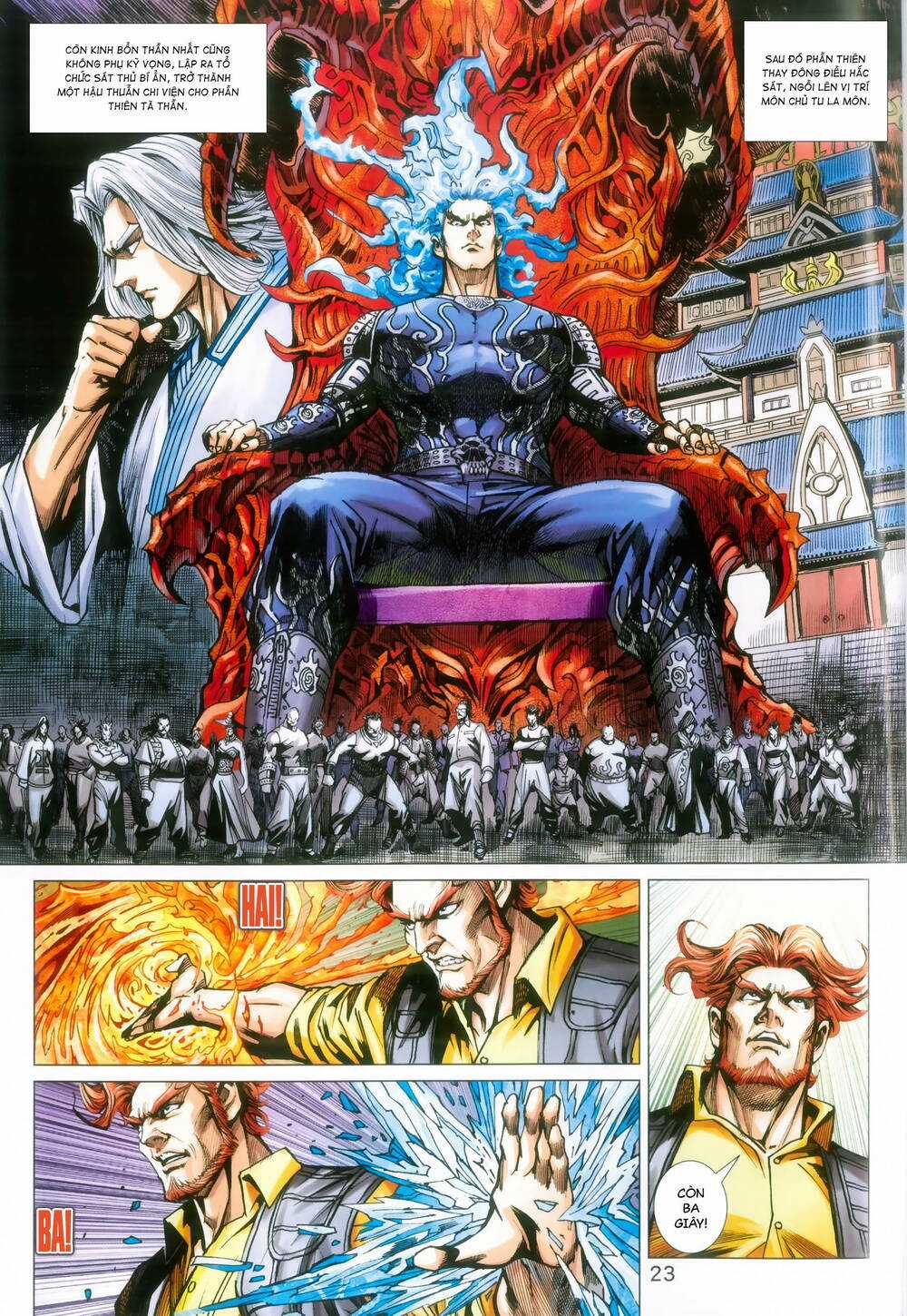 Long Hổ 5 Thế 3 Thế Cừu Chapter 90 trang 22