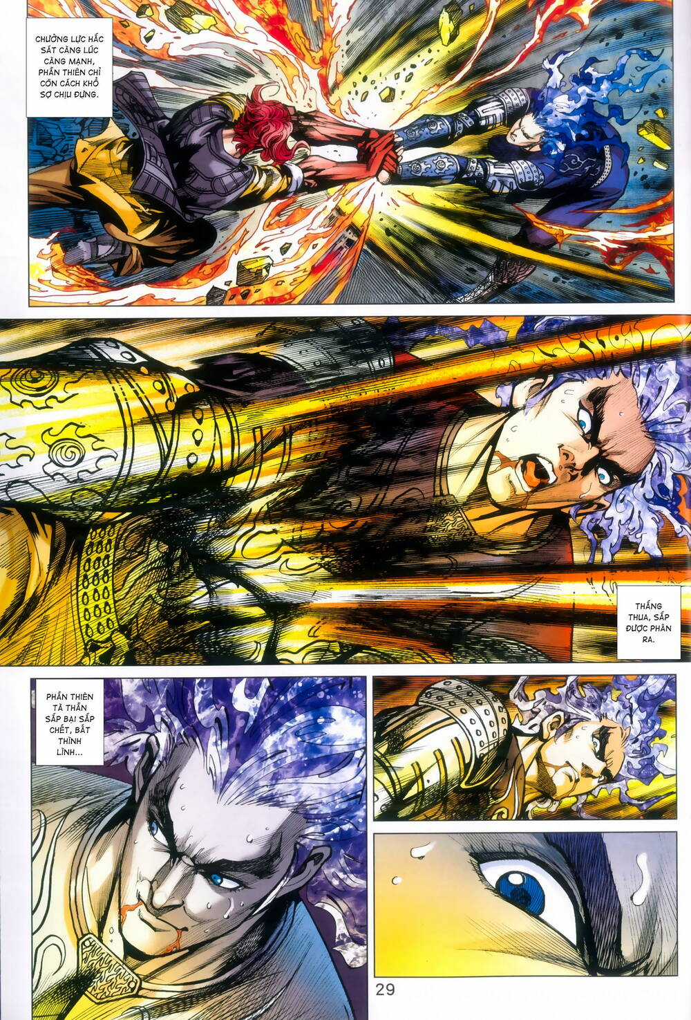 Long Hổ 5 Thế 3 Thế Cừu Chapter 90 trang 28