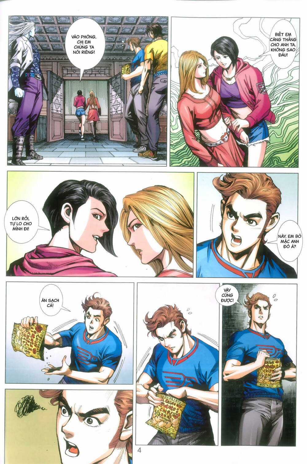 Long Hổ 5 Thế 3 Thế Cừu Chapter 90 trang 3